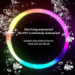 Collar de mascota impermeable de color neón recortable Correa para perro 5 en 1 Correa para perro - Product Image 4