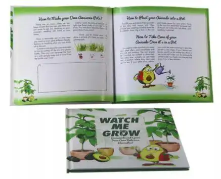 Learn Vegetables Libro de tapa dura Impresión Hardbook de alta calidad