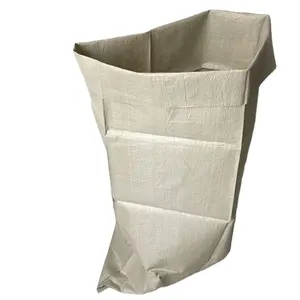 Plastic Packaging Sack Polypropylene Woven Bag For Rice Feed Fertilizer Charcoal Garbage
