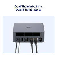Mini PC Beelink EQi-LP con Intel AI, Core 3 304, 16GB de RAM, 512GB, Mini Computadora de Escritorio, Doble LAN de 10Gb, Thunderbolt 4, WiFi 6E, Compacta