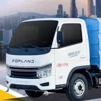 Camión Barredor de Calles Eléctrico Foton S1, 2.5m para Agua, 2m para Polvo, Vehículo de Limpieza Municipal, Motor con 1 Año de Garantía