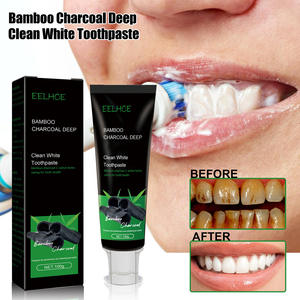Dentifrice de blanchiment des dents de marque privée dentifrice de soin buccal au charbon de bambou activé biologique - Product Image 4