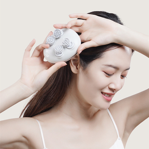 Cordless Electric Scalp <strong>Massager</strong> Handheld <strong>2</strong> <strong>Speeds</strong> Vibrating Head <strong>Massager</strong> With 96 Silicone Nodes for Hair Deep Clean Growth - Product Image 2
