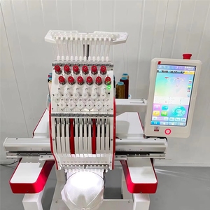 Máquina de bordar de una sola cabeza con 9/10/12/15 agujas para gorras, sombreros, camisetas, uso doméstico, 1 aguja - Product Image 4