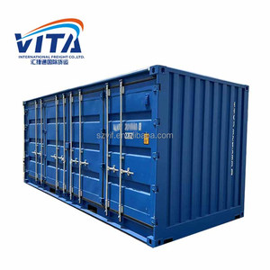 20ft một đầu mở và một bên hoàn toàn mở <span class=keywords><strong>Container</strong></span> vận chuyển 20gp Kích thước - Product Image 1