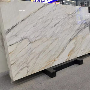Dalles de marbre Calacatta Gold classiques et luxueuses pour la décoration intérieure, murs et sols - Product Image 4