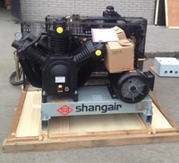 Compresseur à piston Shang Air&Hengda 30-40 bars pour la fabrication de bouteilles - Vente chaude |   Compresseur à huile à deux étages, 11-18,5 kW