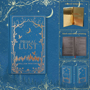 Special Edition Fantasy Novels Hardcover <b>Book</b> Full Color Image Sprayed Edges Gold Fail Stamping Cover Coated with Hard Cover - Product Image 5