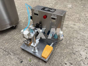 Machine de remplissage semi-automatique pour vernis à ongles et crèmes/gels/pâtes en plastique/verre pour flacons cosmétiques - Product Image 5