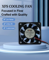 Kipas Aksial Plastik Elektrik 20mm-140mm 5V/12V/24V Kipas Pendingin AC/DC Komputer Panel Industri untuk PC Server Mini