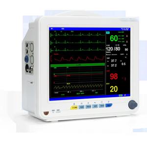 Monitor de ECG SnP900N de 12 Pulgadas, Monitor Multiparamétrico para Pacientes de UCI con Pantalla de Presión Arterial y Saturación de Oxígeno - Product Image 3