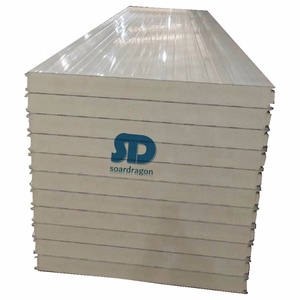 Bán Hot soardragon PIR Sandwich Panel cho hậu cần kho phòng lạnh với 50 ~ 250 mét dày - Product Image 5