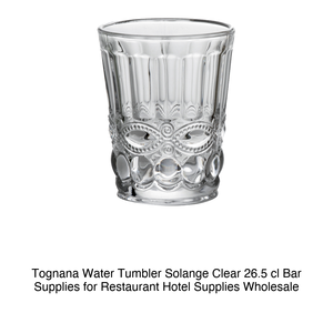 Solange <b>Water</b> Tumbler 26.5 cl H 10 cm Ø 8 cm Clear Tognana - Product Image 2