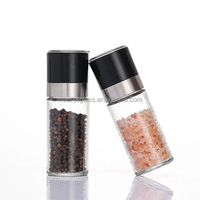 Himalaya Rechargeable Mini Sel Verre Broyeur Bouteilles Pakistan En Céramique Moulin À Épices Cuisine Poivre Épice Moulin À Sel