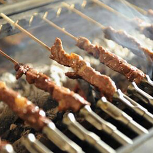 Pinchos de palo de bambú automáticos de acero inoxidable <span class=keywords><strong>Barbacoa</strong></span> de carbón Parrilla <span class=keywords><strong>giratoria</strong></span> <span class=keywords><strong>automática</strong></span> - Product Image 4