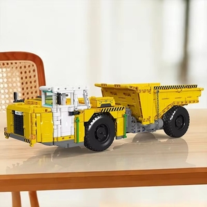 Mould King17101/17102 <strong>Technical</strong> Car The RC Mining-specific Articulated Dump <strong>Truck</strong> Christmas Gift Building Block Brick Toys - Product Image 4