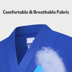 Đồ tập võ Judo, Kimono Judo in logo theo yêu cầu, chất lượng tốt nhất và cao cấp dành cho luyện tập và thi đấu - Product Image 5