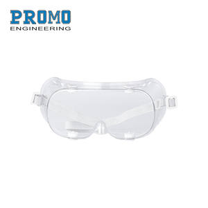 Lunettes de sécurité pour enfants enfants lentille transparente anti-buée en plastique lunettes de protection sans monture clair avec bande - Product Image 3