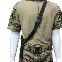 Sangle Tactique Monopoint Américaine Kongbo pour Chasse en Extérieur, Accroche-Fusil en Nylon