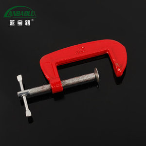 Anbaolu G Clamp 1 Inch And 2 Inch High Strength Steel Adjustable Clamping Tool For Woodworking And Metal Fixing - Product Image 1
