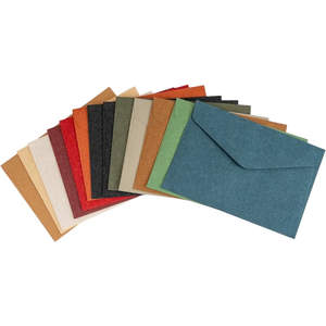 Usine Bon marché Enveloppe d'affaires noire de marquage à chaud Enveloppe impression logo personnalisé Enveloppe fenêtre logo impression étanche - Product Image 3