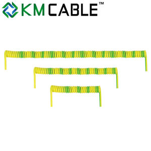 สายเคเบิลเกลียวแบบขดม้วนเก็บได้แจ็กเก็ตหลายแกนยืดหยุ่นสายเคเบิลแบบขดม้วนเก็บได้ - Product Image 3