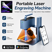 Machine de gravure laser à diode DIY Laser Sparrow H3 haute précision, installation facile pour acrylique, acier, aluminium, tissu.