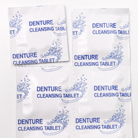 Comprimés nettoyants pour prothèses dentaires et gouttières de rétention – Nettoyage quotidien pour les fausses dents et les aligneurs