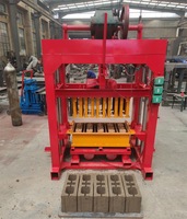 Machine de fabrication de briques en plastique QTJ4-40 best-seller Machine à briques de pavage par blocs de ciment Machines de fabrication de briques de bordure de trottoir
