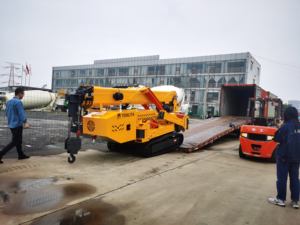 Gran estándar 20M CHINA TONLITA grúa de araña de Elevación plegable 15ton con cesta de brazo articulado - Product Image 5