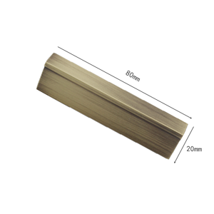 Modern Gold Cabinet Handle Square Furniture Hardware Stainless Steel Kitchen <strong>Door</strong> <strong>Knobs</strong> Cupboard Wardrobe Drawer Handles - Product Image 2