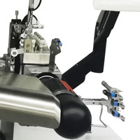 Machine à coudre automatique pour ourlets de bas de vêtements, entretenue par Tomsewing pour les usines de vêtements (T-shirts, jeans)