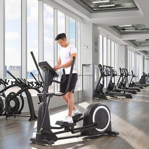Cheernin Commercial <strong>Cardio</strong> with 16 Resistance Levels Hyper-quiet Drive Upgraded 15.5IN Stride Magnetic Elliptical Machine - Product Image 1