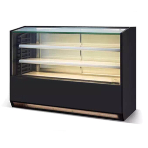 Tủ trưng bày bánh ngọt, bánh kem, làm mát bằng đèn LED, một nhiệt độ, để bàn, mặt kính, tích hợp - Product Image 5