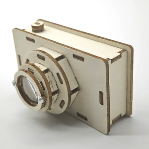 Kit de Ciencia DIY de Madera para Construir un Modelo de Cámara, Juguete Educativo STEAM para Niños de 4 a 6 Años - Product Image 2
