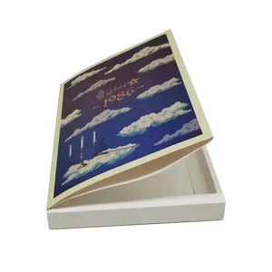 2023 Venda Quente Personalizado impresso livro forma papelão embalagem caixa artesanato/Photo Frame/Livro caixas com logotipo para presente