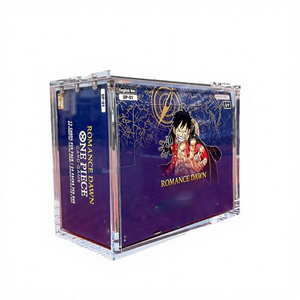 Boîte de présentation en acrylique transparente pour OP 05 Awakening Booster Box pour objets de collection TCG - Product Image 3