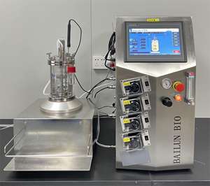 Bailun เครื่องปฏิกรณ์ชีวภาพแบบแก้วสำหรับ BLBIO-5GC ในห้องปฏิบัติการ5L - Product Image 2