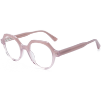 Elan Optical YB6309 – Monture de lunettes rétro ronde de qualité supérieure pour femme, en acétate, monture complète, grande quantité en stock
