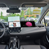 Autoradio Android 12.3 pouces double unité principale stéréo pour Toyota Corolla 2007-2012 2K écran Audio stéréo avec processeur Qualcomm