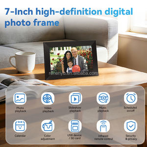 Цифровая фоторамка 7 дюймов с Wi-Fi и функцией мгновенной передачи изображений через мобильный телефон, поддержка формата MP4 - Product Image 2