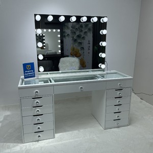 Bàn trang điểm phòng ngủ hiện đại có đèn, bán buôn từ nhà máy - Product Image 4