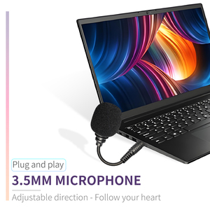 <span class=keywords><strong>Mini</strong></span> <span class=keywords><strong>Microphone</strong></span> 3.5Mm <span class=keywords><strong>Jack</strong></span> Linh Hoạt Mở Rộng <span class=keywords><strong>Mini</strong></span> <span class=keywords><strong>Microphone</strong></span> Xách Tay Cắm Trong Mic Cho Máy Tính Điện Thoại Di Động Quay Video - Product Image 2