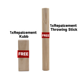 Kubb Yard Set di giochi scacchi vichinghi gioco da combattimento all'aperto gioco da cortile in legno Set di giochi da giardino per adolescenti famiglia di adulti - Product Image 3