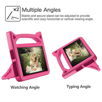 Poignée Portable pliable béquille enfants populaire étui pour tablette en mousse EVA pour iPad 5 6 9.7 Air 2 étui avec logo personnalisé