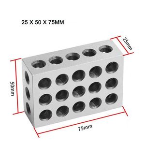 Juego de Bloques de Precisión Ultra Alta ANDUUK para Máquinas Herramienta, <span class=keywords><strong>1</strong></span> Par, 2-4-6 Bloques, 23 Orificios, Calibrados a 0.0002\", Juego de Bloques 246 para Mecánicos - Product Image 4