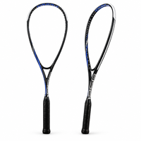 Raquette de squash NODEX OEM ODM en nylon ultralégère jusqu'à 125g, non cordée, moulée sur mesure, pour l'entraînement et l'extérieur