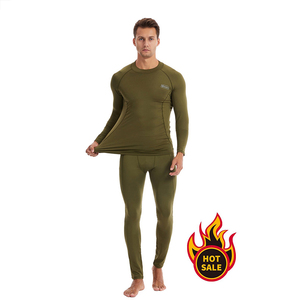 ชุดชั้นในกีฬาผู้ชาย DF ESDY 174 ผ้าผสมใยสังเคราะห์อุ่นสบายสำหรับฤดูใบไม้ร่วงและฤดูหนาว เหมาะสำหรับการวิ่ง ปั่นจักรยาน และกีฬาฤดูหนาว - Product Image 5