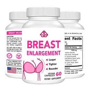 Complément alimentaire à base d'extrait de Maca OEM, capsules BBL, pilules hormonales, augmentation mammaire, stimulant d'énergie, naturel, 60 gélules pour femmes - Product Image 2