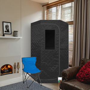 خيمة ساونا بخار محمولة بتصميم جديد للاستخدام المنزلي، قابلة للطي لكامل الجسم للبيع بالجملة، غرفة ساونا رطبة للمنتجعات الصحية - Product Image 5